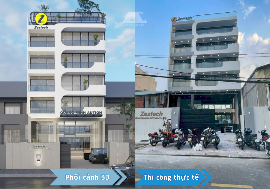 Công ty Xây dựng An Cư chuyên thiết kế và thi công nhà trọn gói uy tín, chất lượng