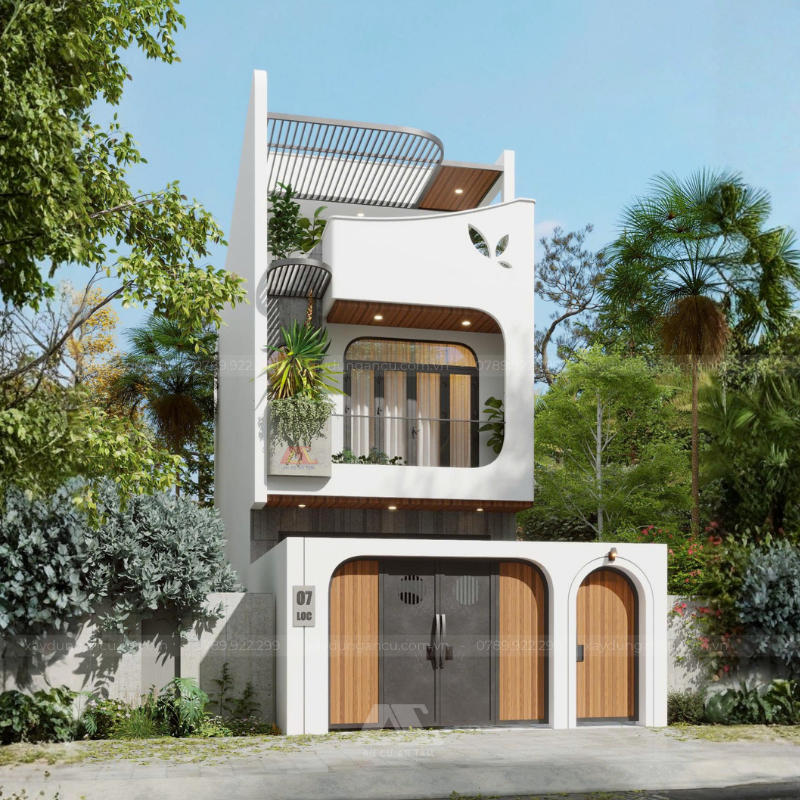 Mẫu thiết kế nhà 3 tầng 