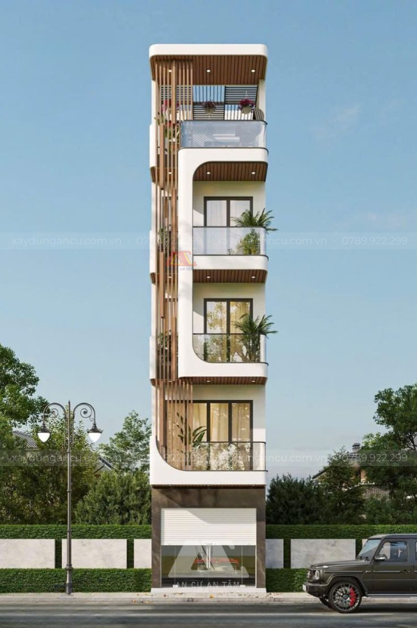 Thiết kế nhà một trệt hai lầu mang đến nhiều ưu điểm và tiện ích trong sinh hoạt hằng ngày