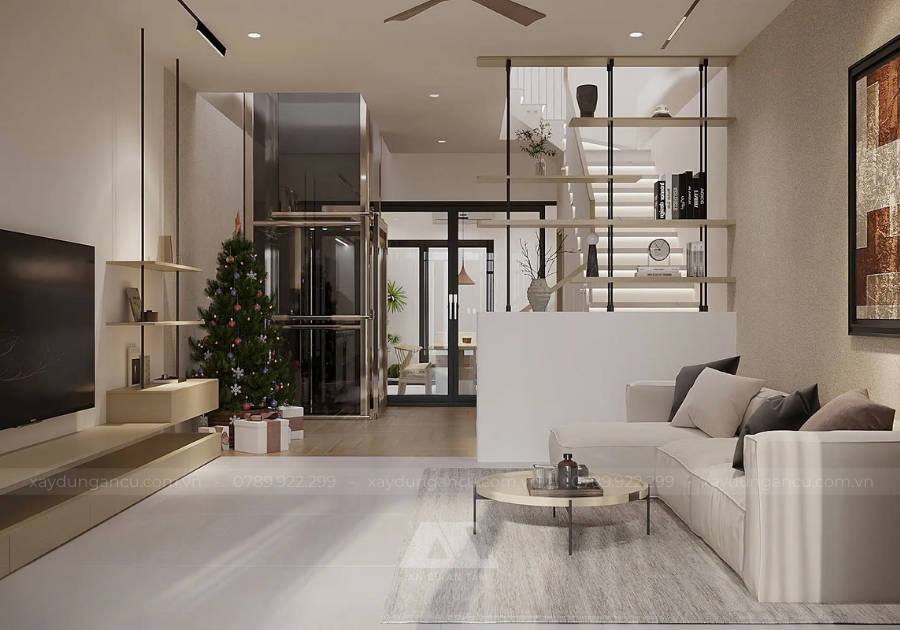 Thiết kế thi công nội thất nhà phố
