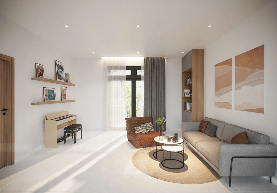 Thiết kế thi công nội thất nhà phố 