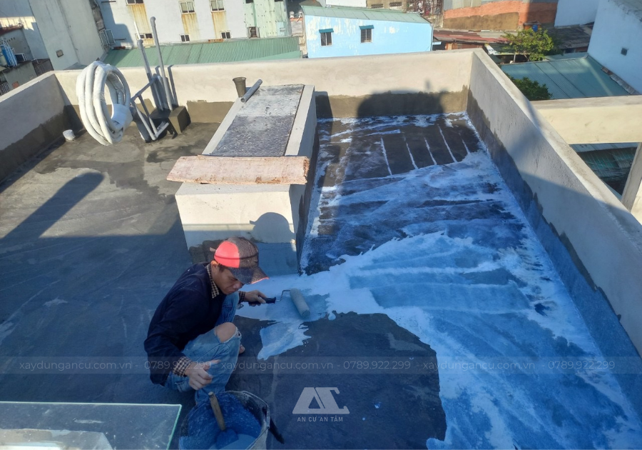 Quy trình chống thấm trong thi công xây dựng nhà