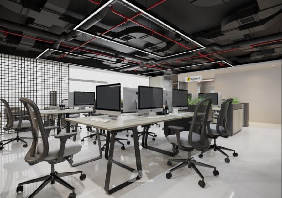 Thiết kế tòa nhà văn phòng tập đoàn Zestech Việt Nam