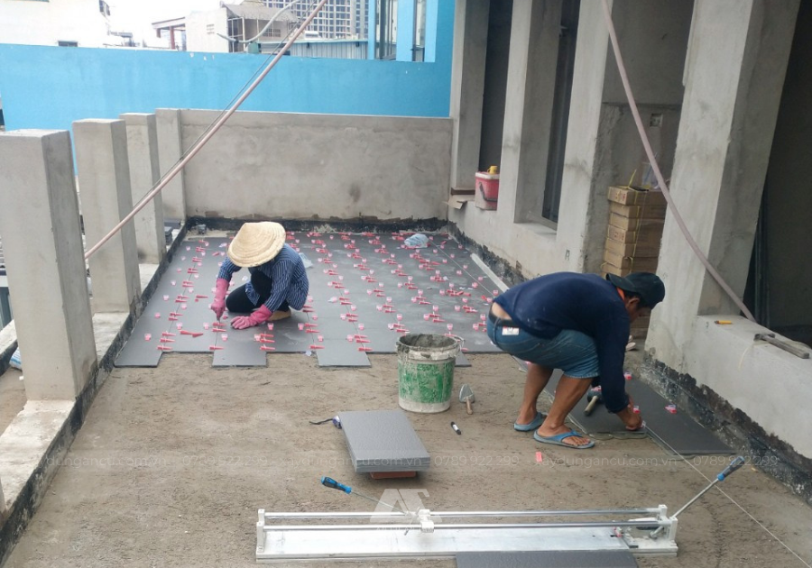 Thiết kế và thi công văn phòng Công ty TNHH Khoa Học Xanh