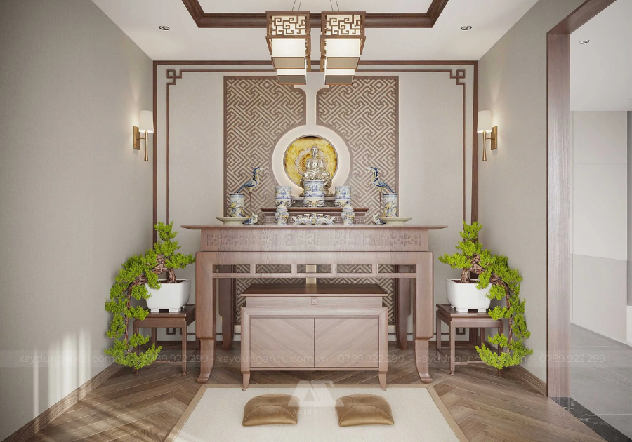  Nhà hướng Tây Nam nên đặt bàn thờ hướng nào?