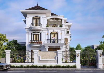 Chiều cao giữa các tầng của ngôi nhà là bao nhiêu?