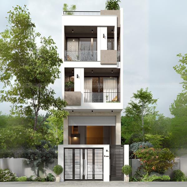 Thi công nhà trọn gói tại Huyện Hóc Môn - Chìa khóa trao tay