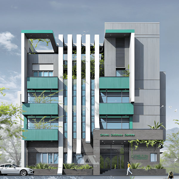 Xây nhà trọn gói theo phong cách hiện đại tại Quận 8