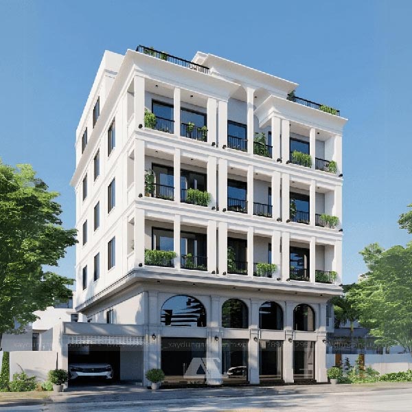 Dịch vụ xây nhà trọn gói hiện đại tại Xã Châu Pha