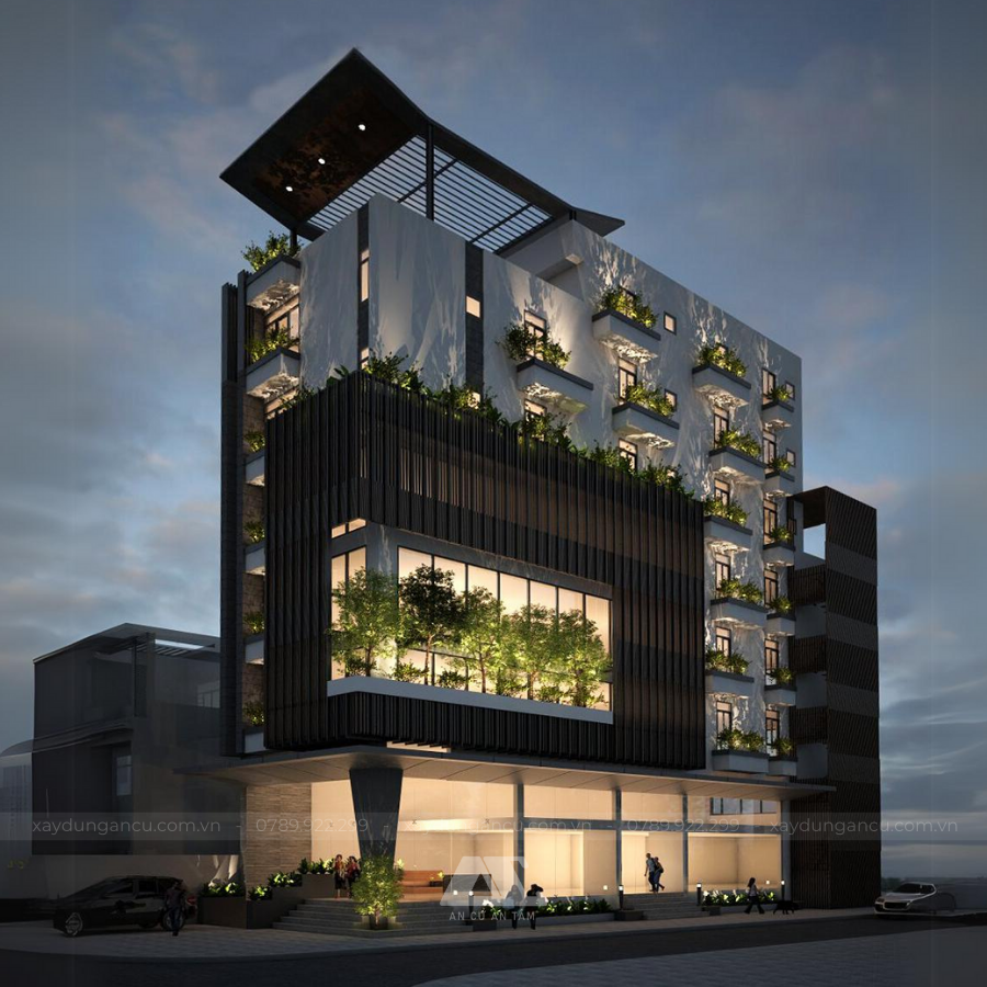 Thiết kế xây dựng nhà phố 3 tầng
